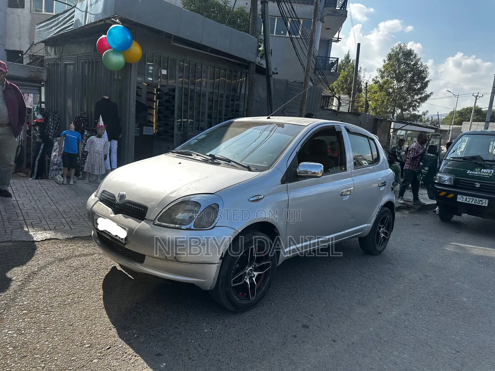 Toyota Vitz 1.0 FWD 3dr 2001 Silver