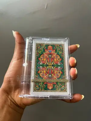 Plastic Playing Cards - Washable - Made in India የፕላስቲክ ካርታ - የሚታጠብ