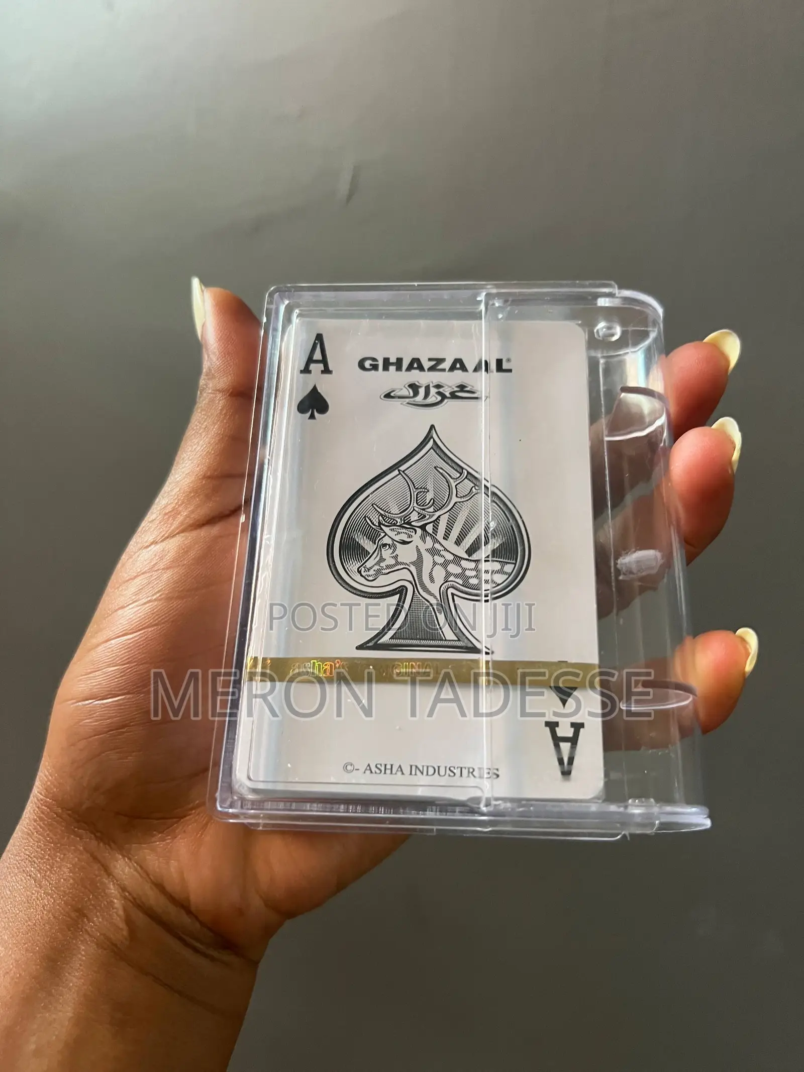Plastic Playing Cards - Washable - Made in India የፕላስቲክ ካርታ - የሚታጠብ