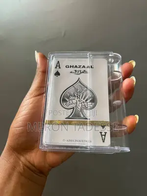 Photo - Plastic Playing Cards - Washable - Made in India የፕላስቲክ ካርታ - የሚታጠብ