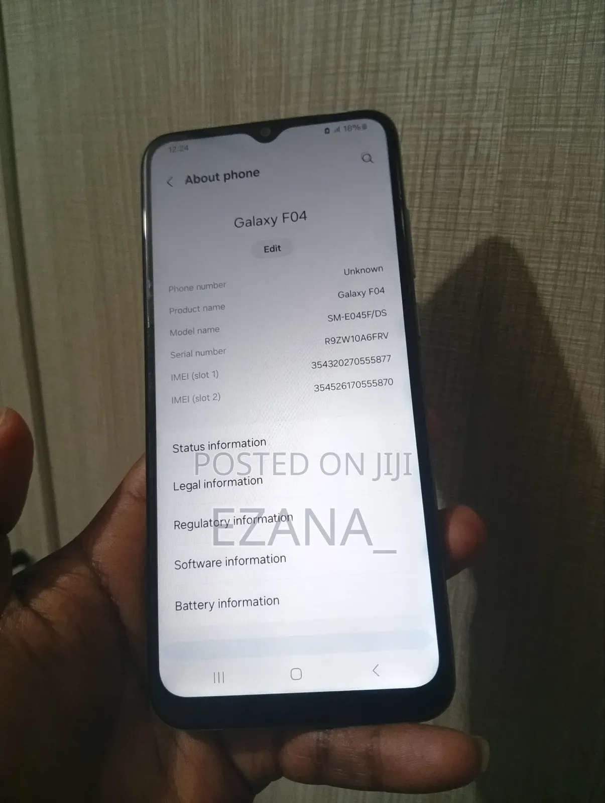 Samsung Galaxy F04 64 GB