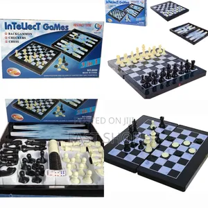 Photo - 3 in 1 Magnetic Chess Board Game