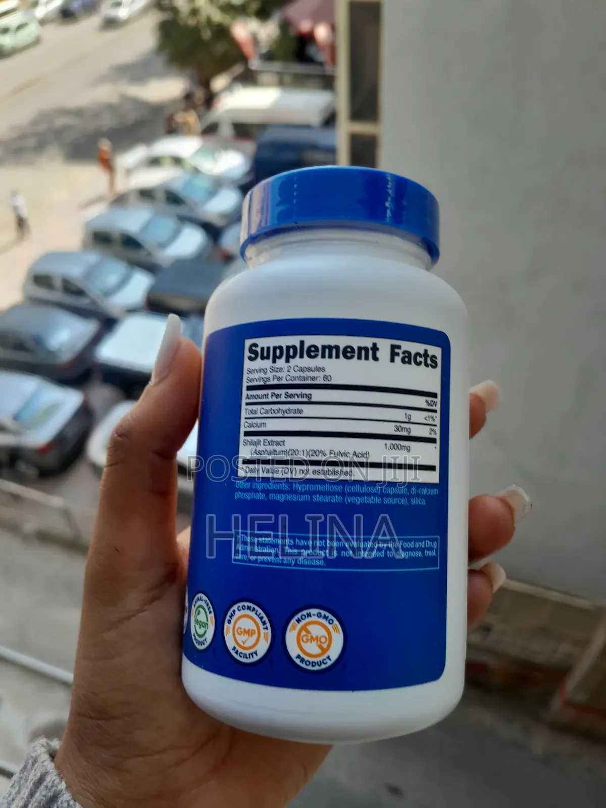 Shilajit 1000mg Original From Usa 120 Capsules