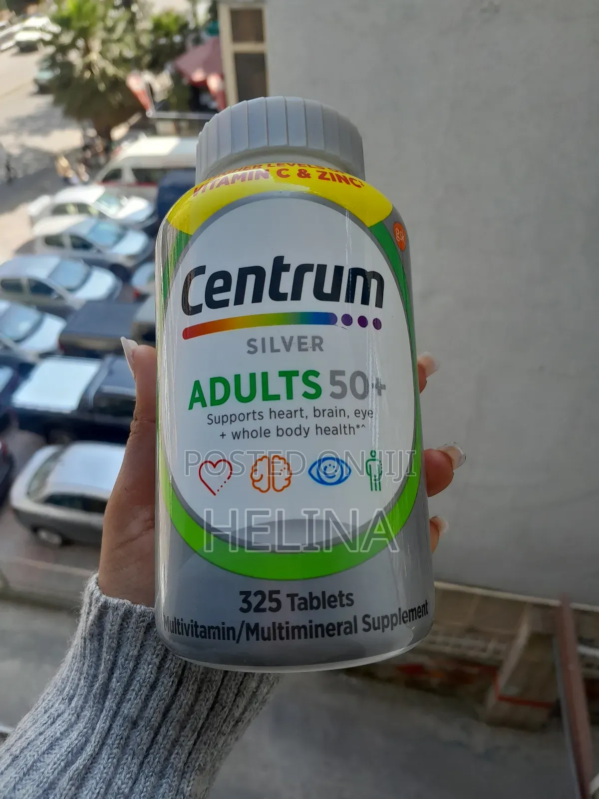 325 Tablets Centrum Adults 50+ Original From Usa for Whole Body Health