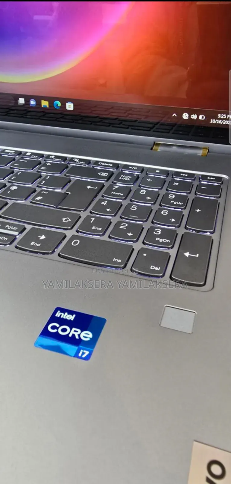 New Laptop Lenovo 16GB Intel Core I7 SSD 512GB