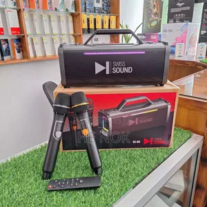 Swiss Sound Ss-68 Boombox Karaoke Speaker