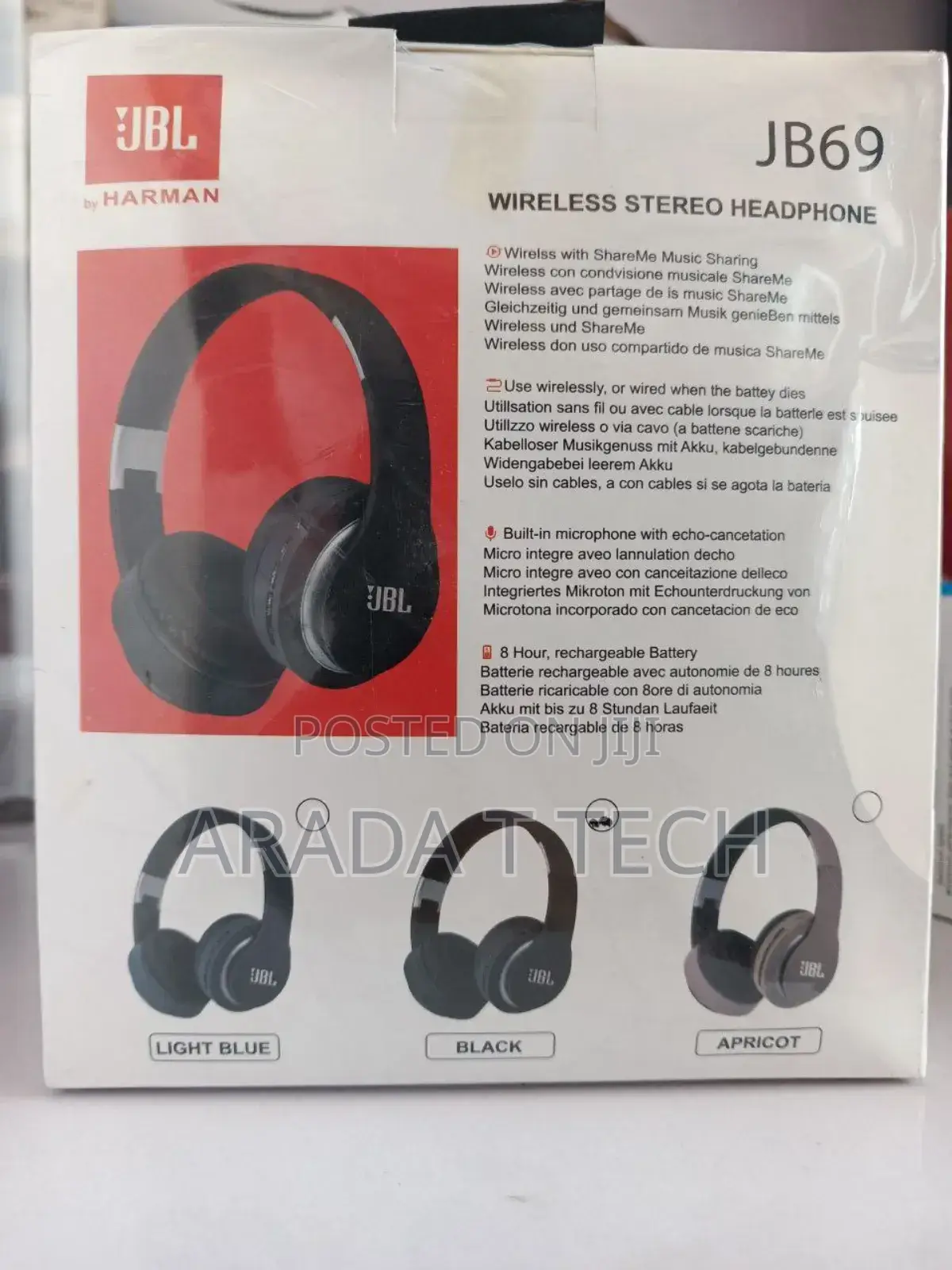 JBL Jb69 Wireless Headset.