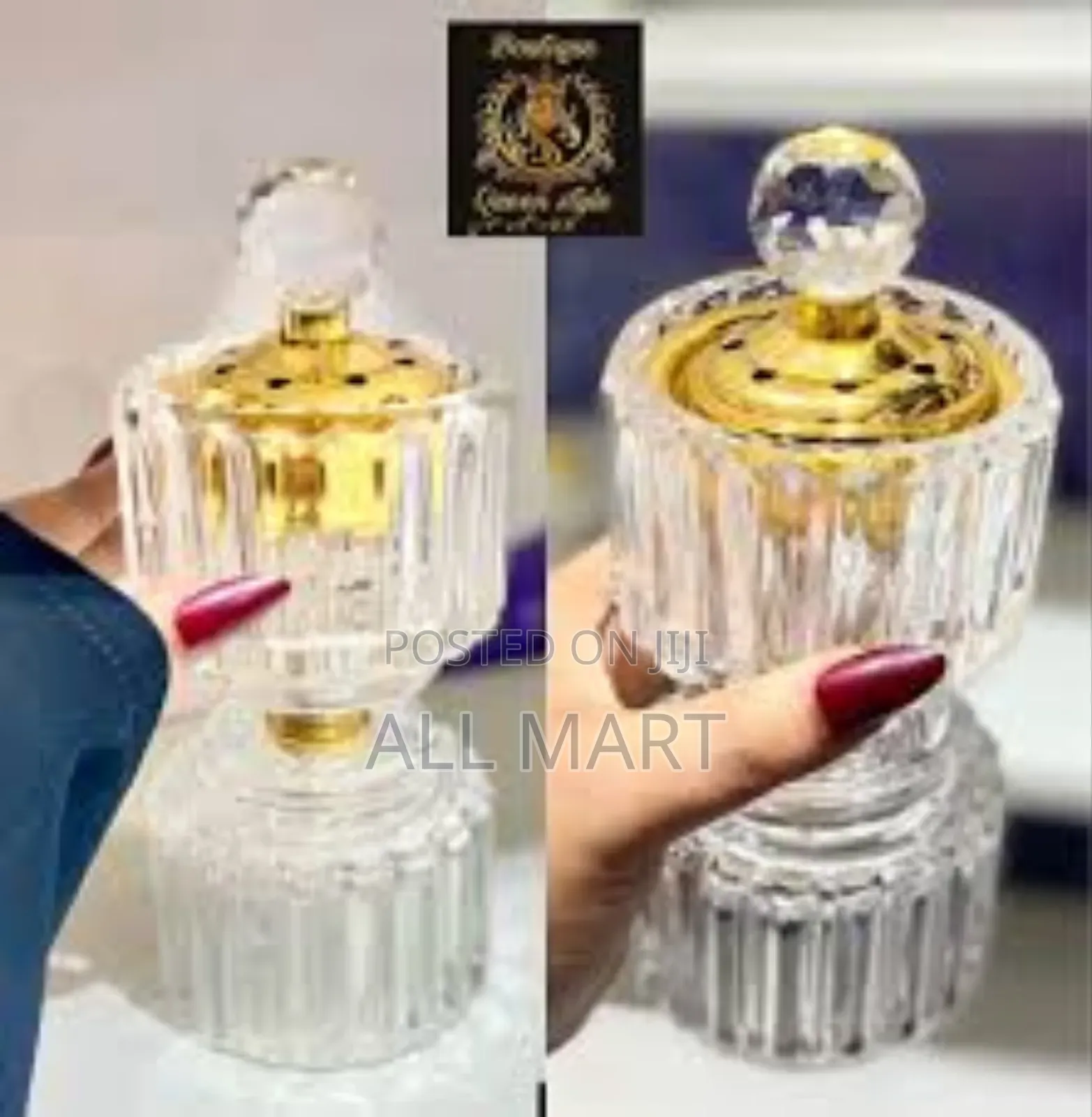 Crystal Glass Incenses Burner