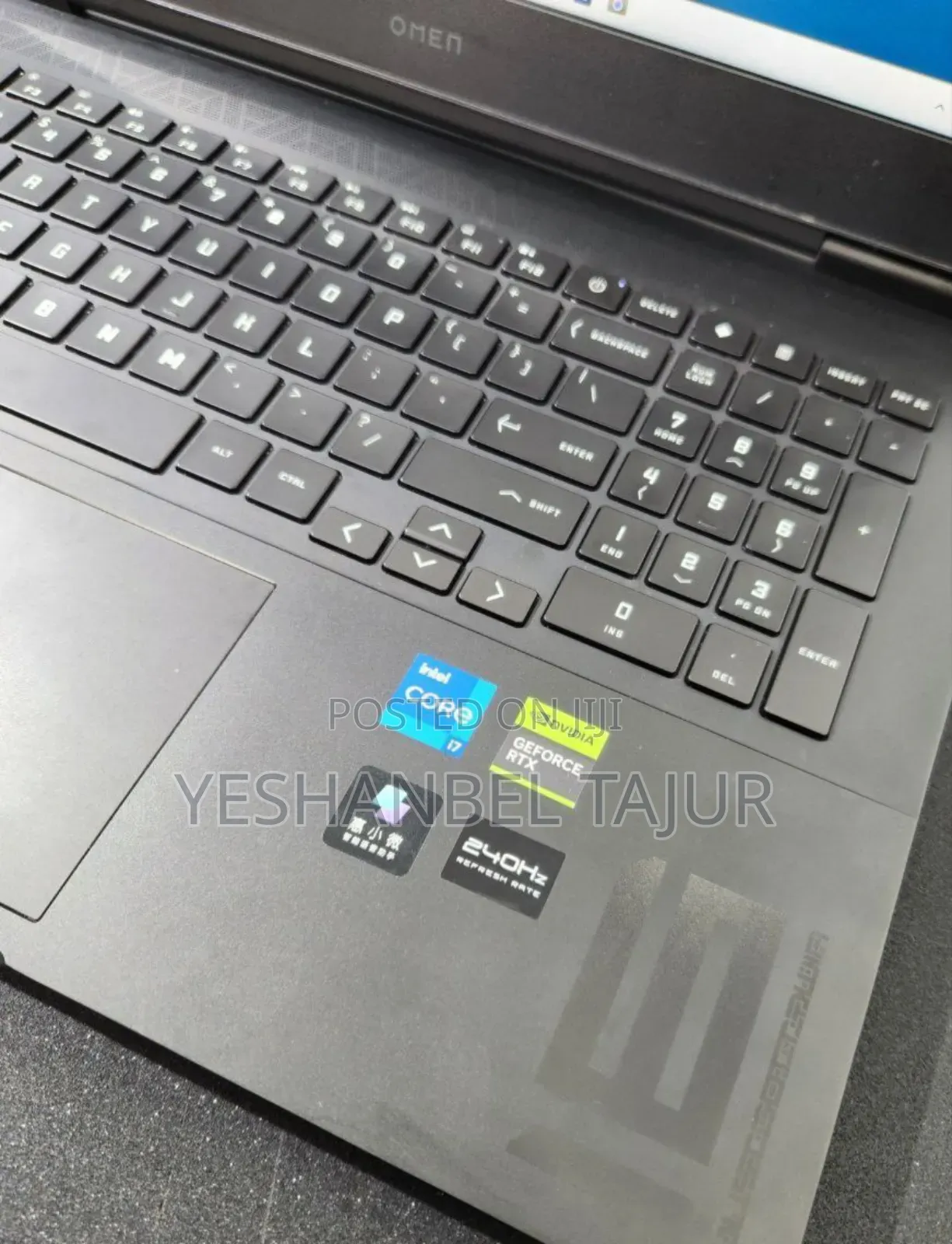 New Laptop HP Omen 16 16GB Intel Core I7 SSD 1T