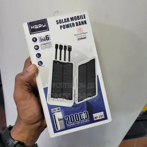 Photo - Hepu 20,000mah Solar Powerank