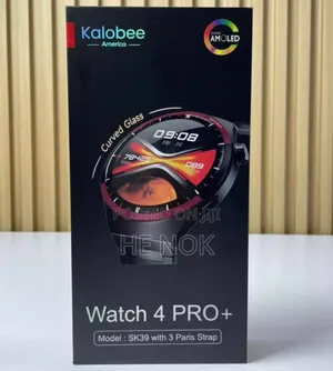 Watch 4 Pro+ Plus Sk39 Smart Watch With 3 Strap