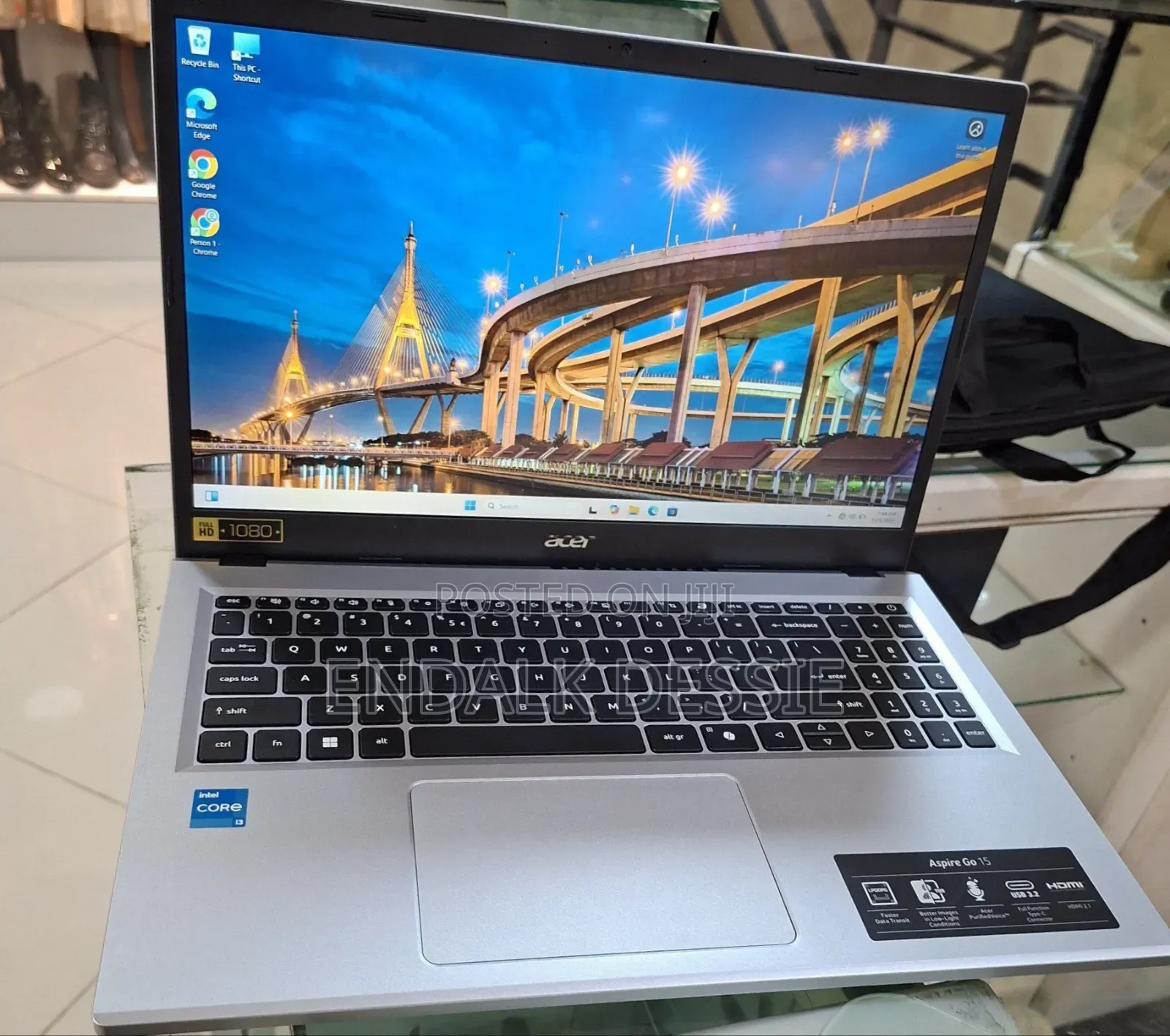 New Laptop Acer 8GB Intel Core I3 SSD 256GB