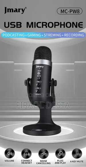 Photo - Jmary Mc-Pw8 Usb Microphone.
