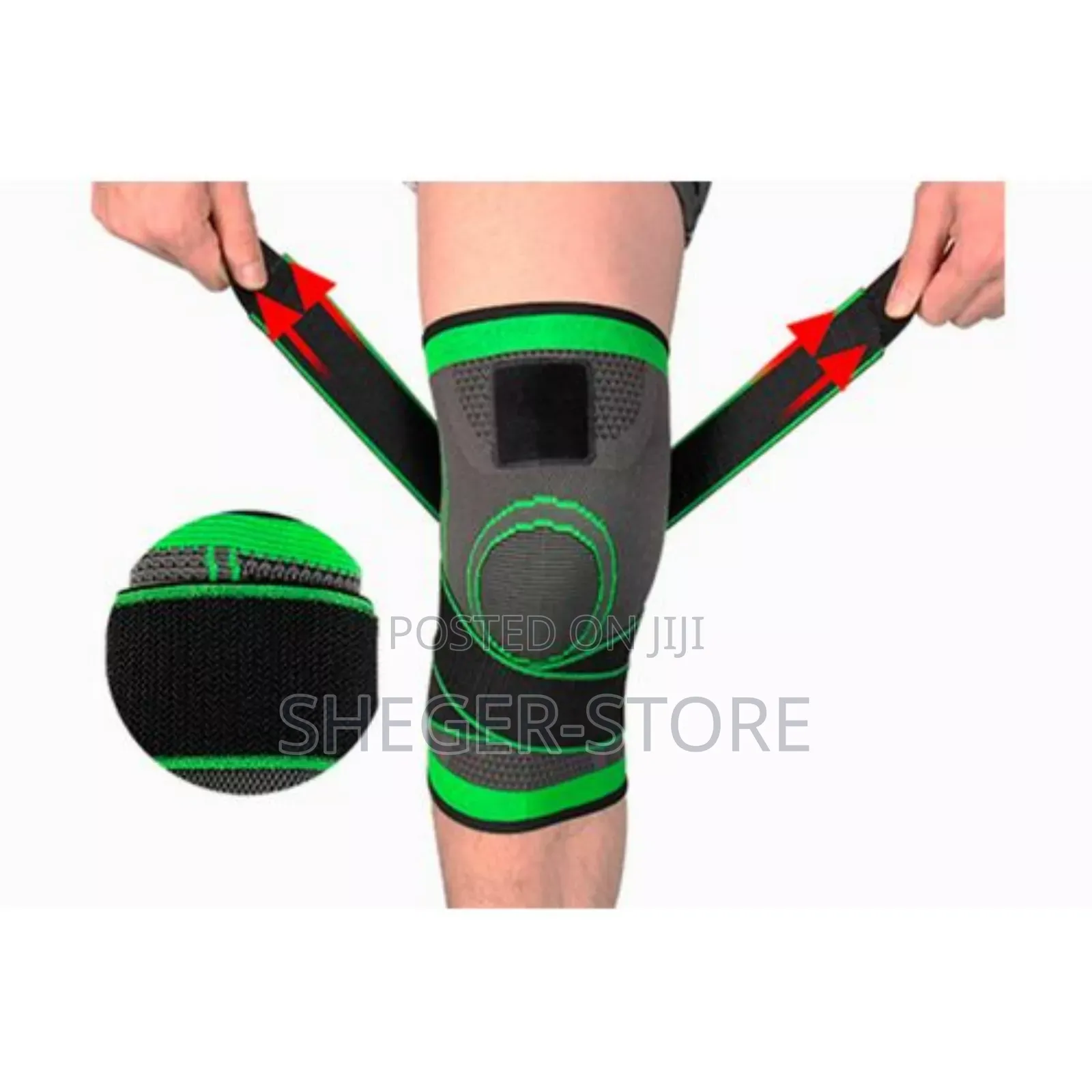 Top 1 Pc Knee Support Elastic Belt ( የጉልበት መደገፊያ, የጉልበት ህመም ላለባችሁ)