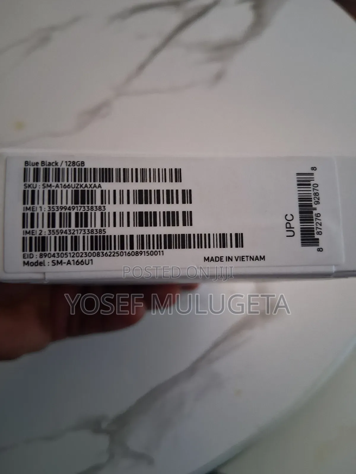 New Samsung Galaxy A16 5G 128 GB Black