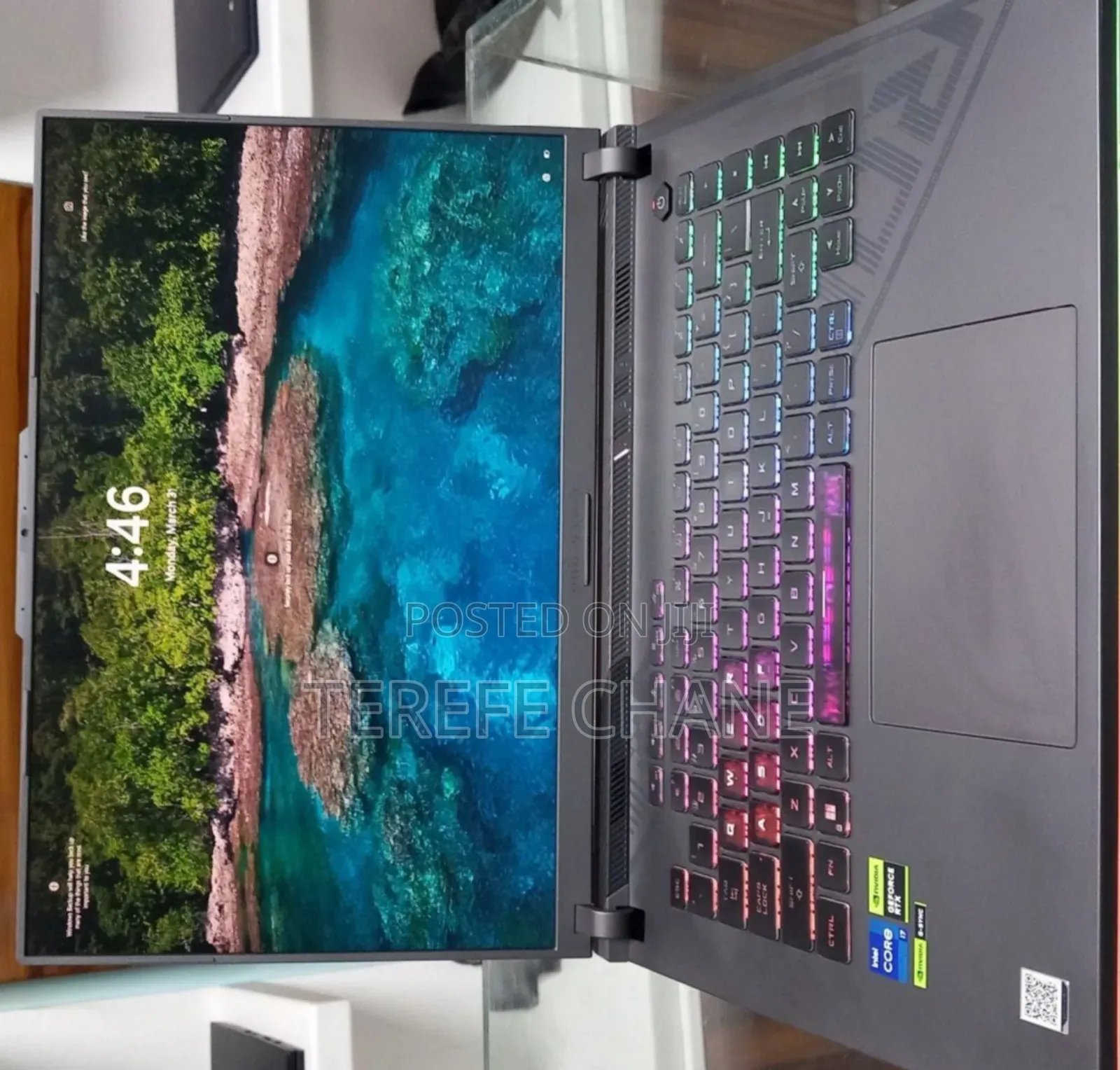 New Laptop Asus ROG Strix G16 G614 16GB Intel Core I7 SSD 1T