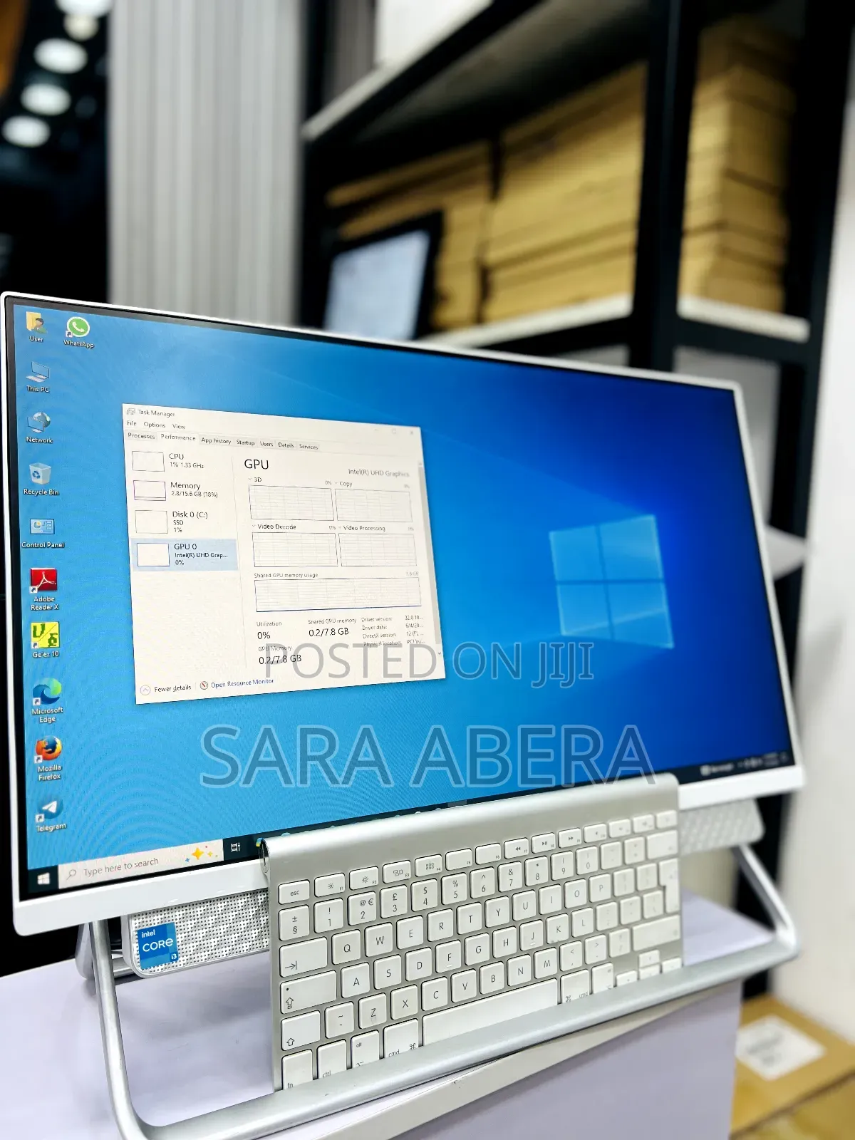 Desktop Computer Dell Inspiron 24 5000 16GB SSD 512GB