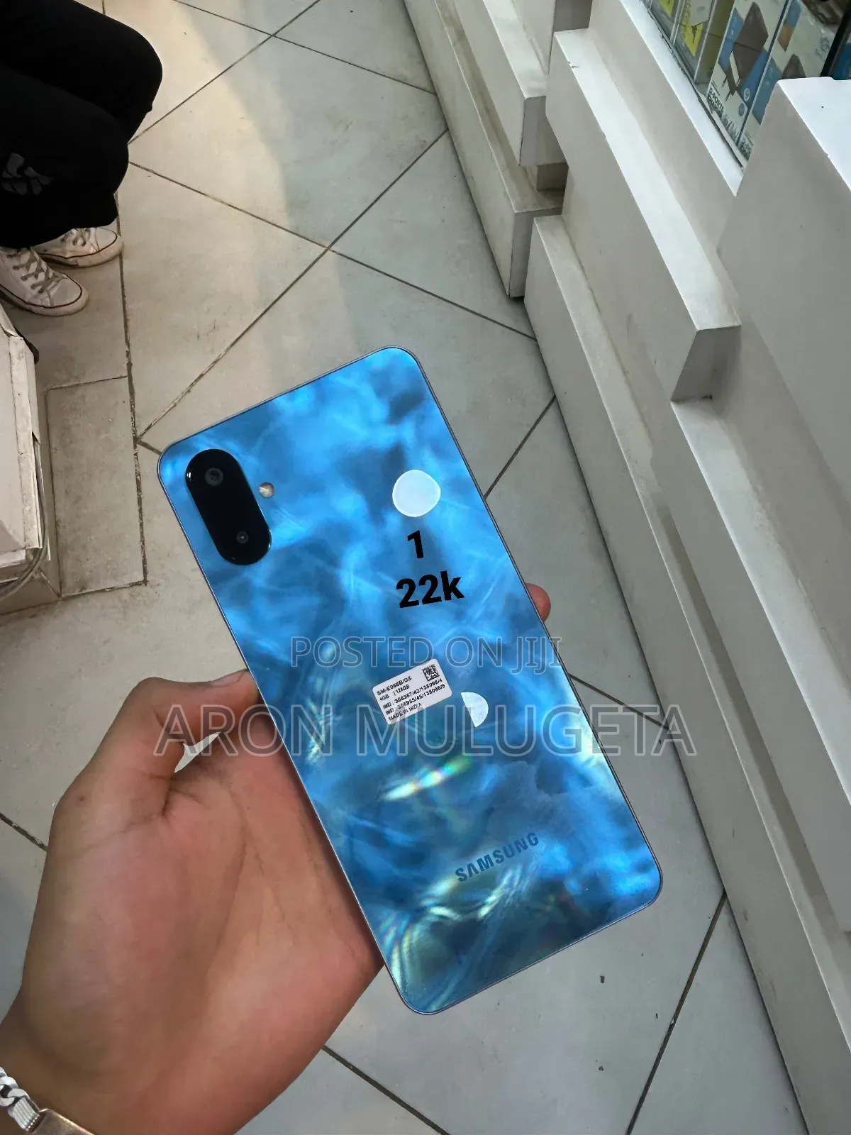 New Samsung Galaxy F06 5G 128 GB Blue