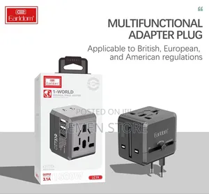 Photo - Universal Travel Adapter | All-in-One Plug