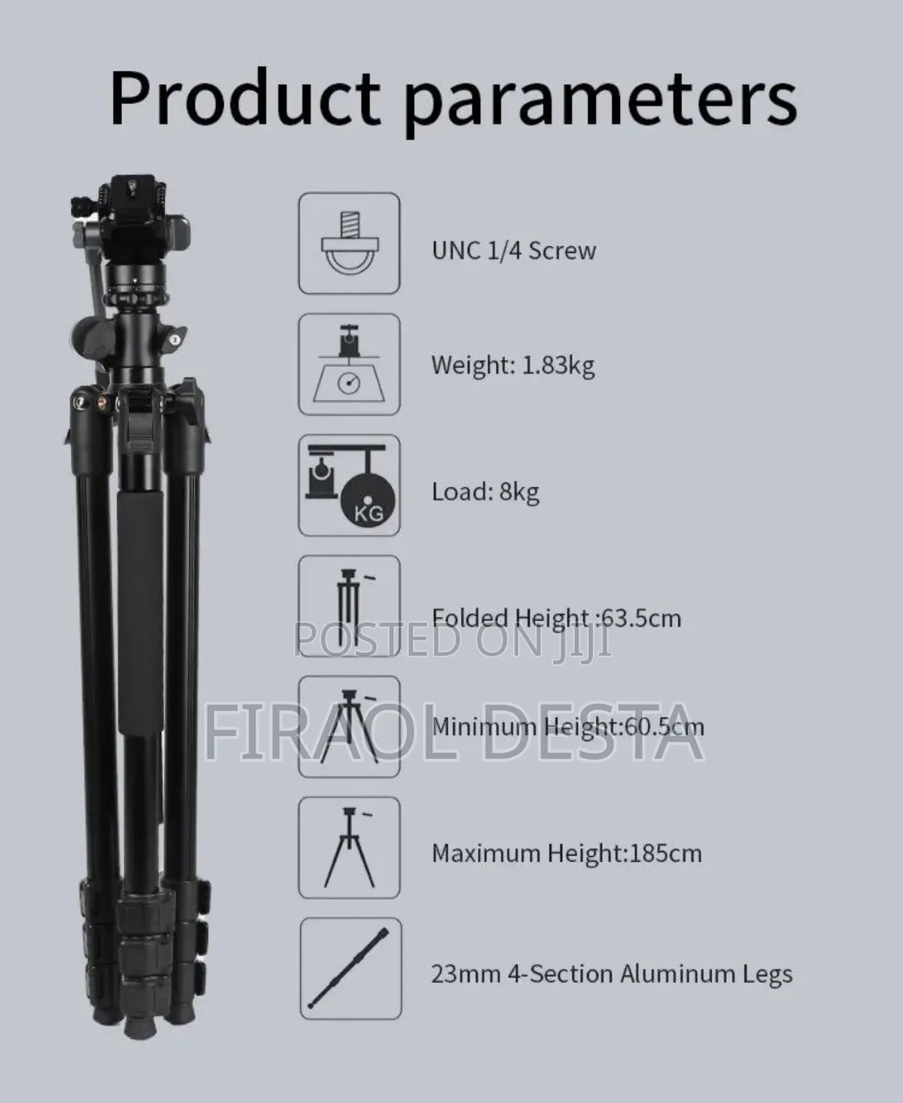 Jmary Ks355+Hg60 Tripod.