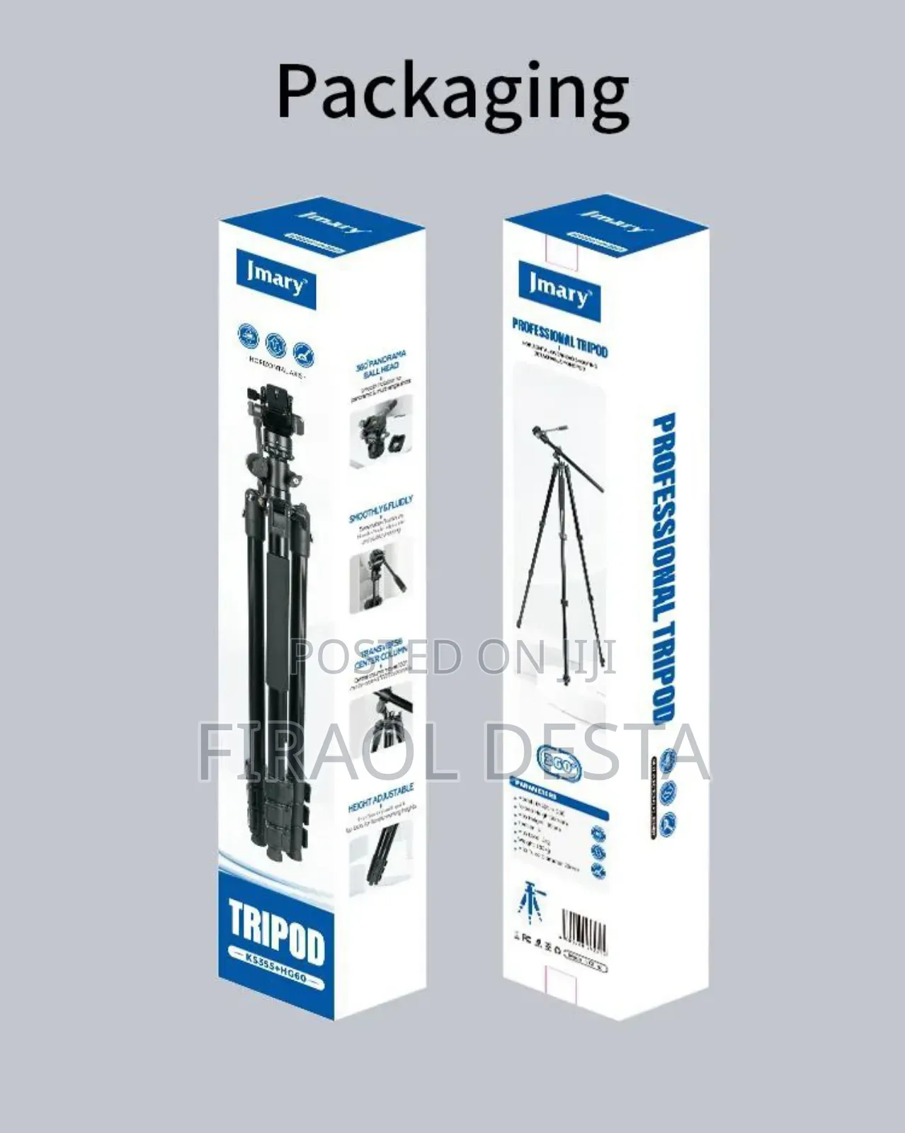 Jmary Ks355+Hg60 Tripod.