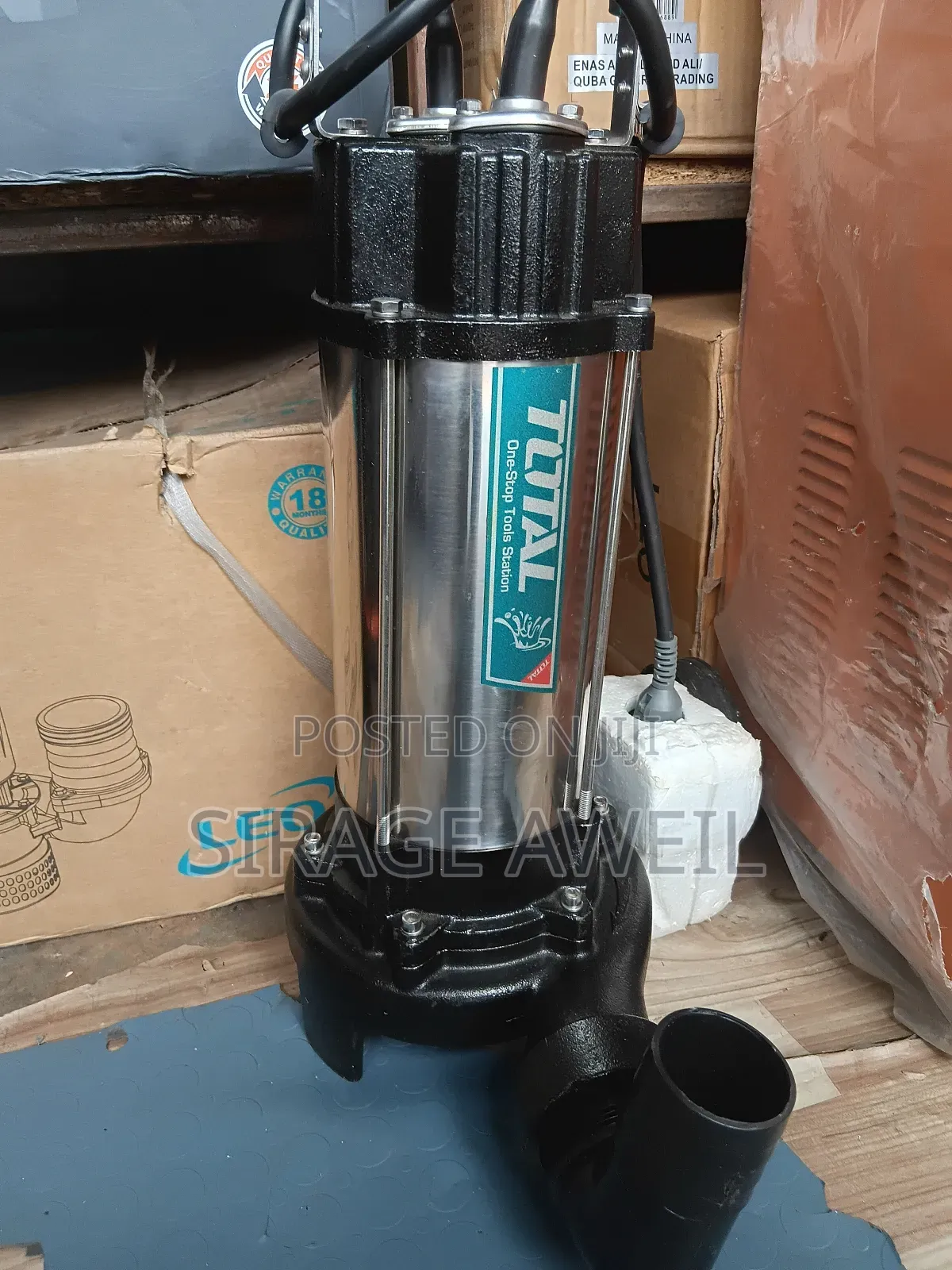 Sewage Submersible Pump Total 2hp