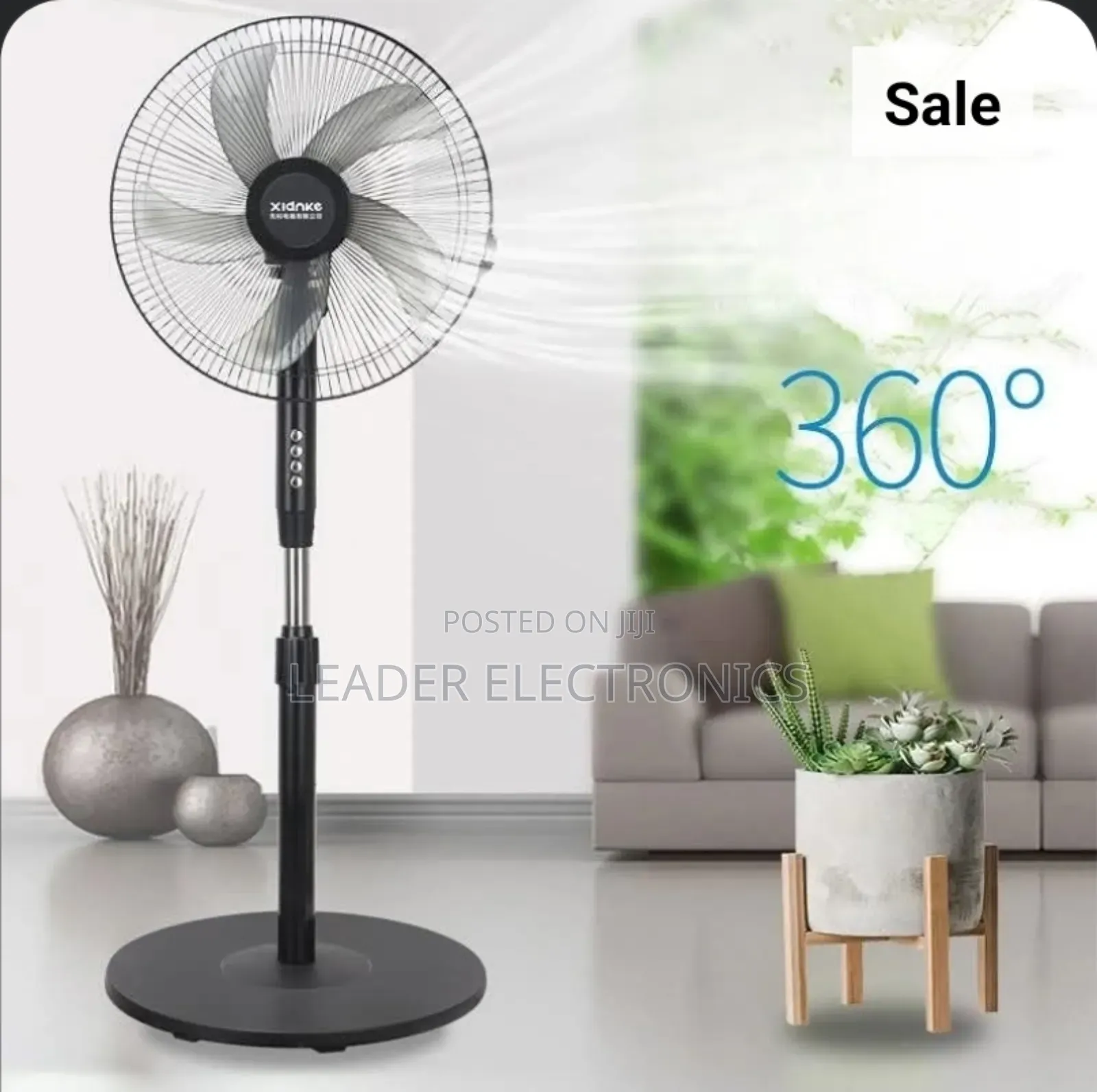Beat the Heat Instantly  | Lg 18'' Adjustable Ventilateur Fan