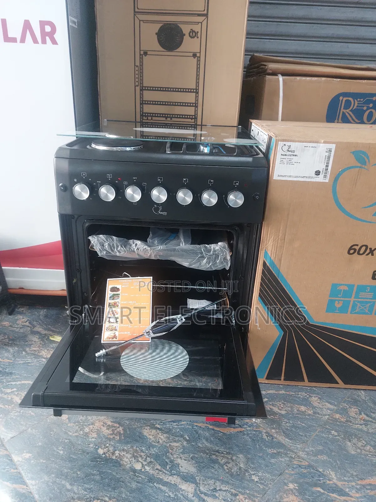 Apple Oven 60/60 2 የኤሌክትሪክ (ሆት ፕሌት) ማብሰ