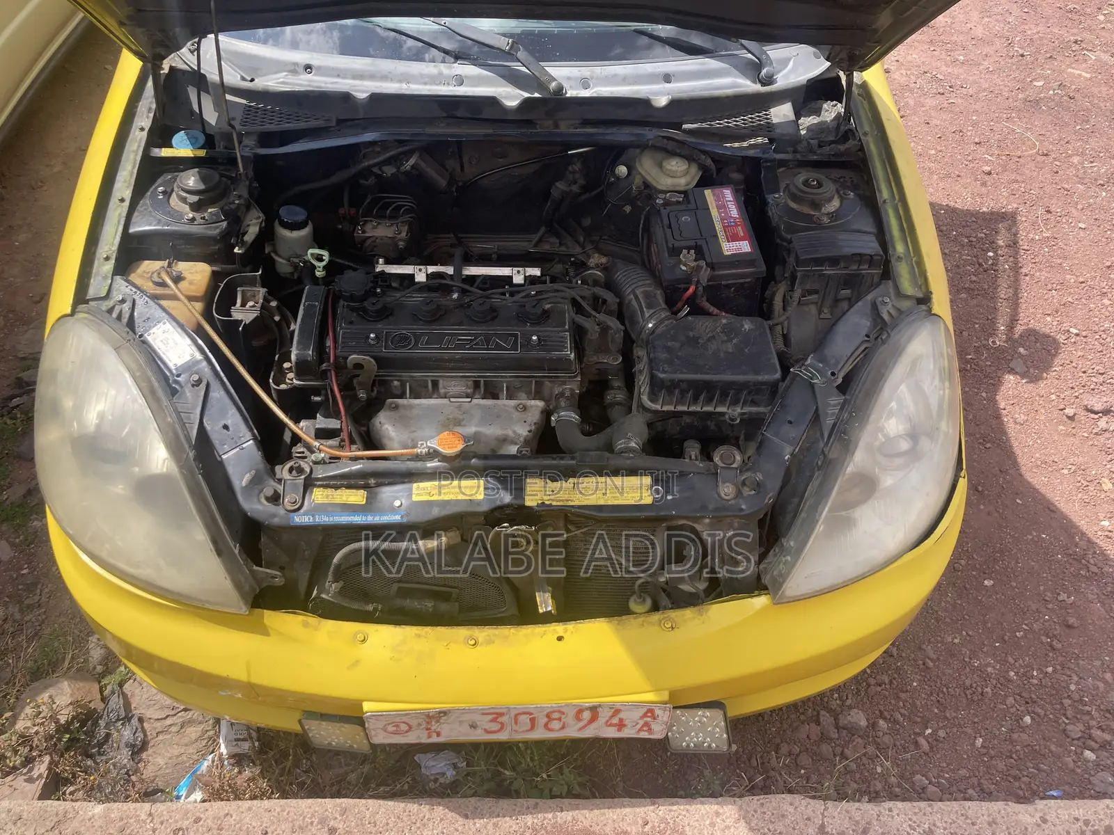 Lifan 520 2010 Yellow