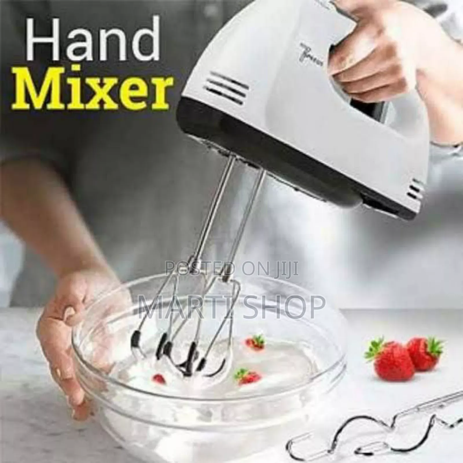Scarlett Hand Mixer የእንቁላልና ሊጥ መምቻ