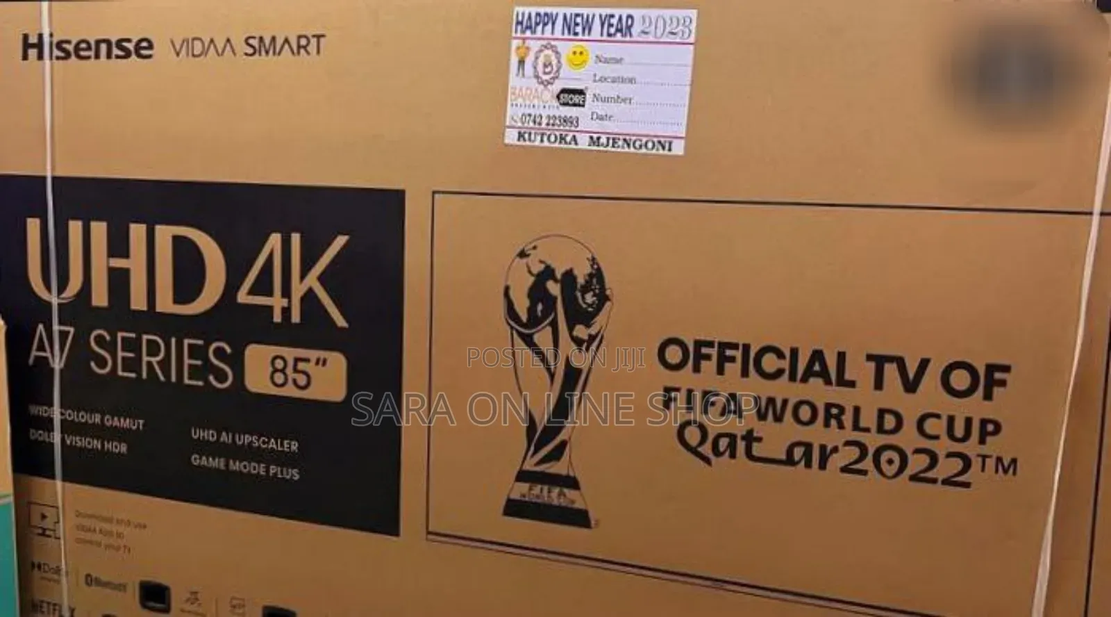 ●○Hisence 85" Series A6 Tv ◇◇10year Warranty Free Delivery