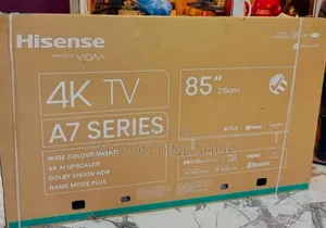 Photo - Hisence 85" A7 Series Tv ♤New Model ♤5year Warranty Free Delivery