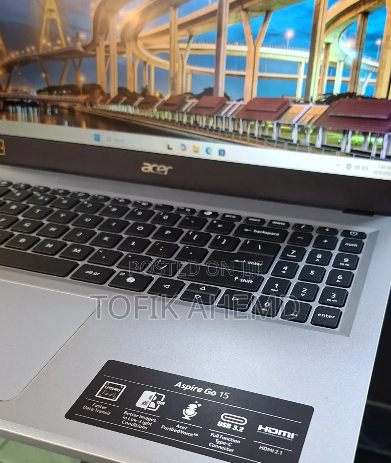 New Laptop Acer Aspire 5 16GB Intel Core I3 SSD 256GB