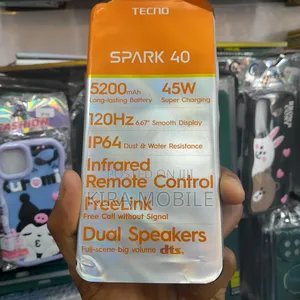 Photo - New Tecno Spark 40 128 GB Gray