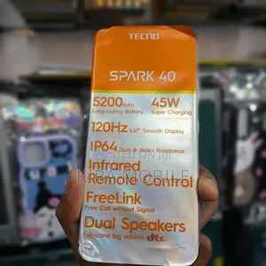 New Tecno Spark 40 128 GB Gray