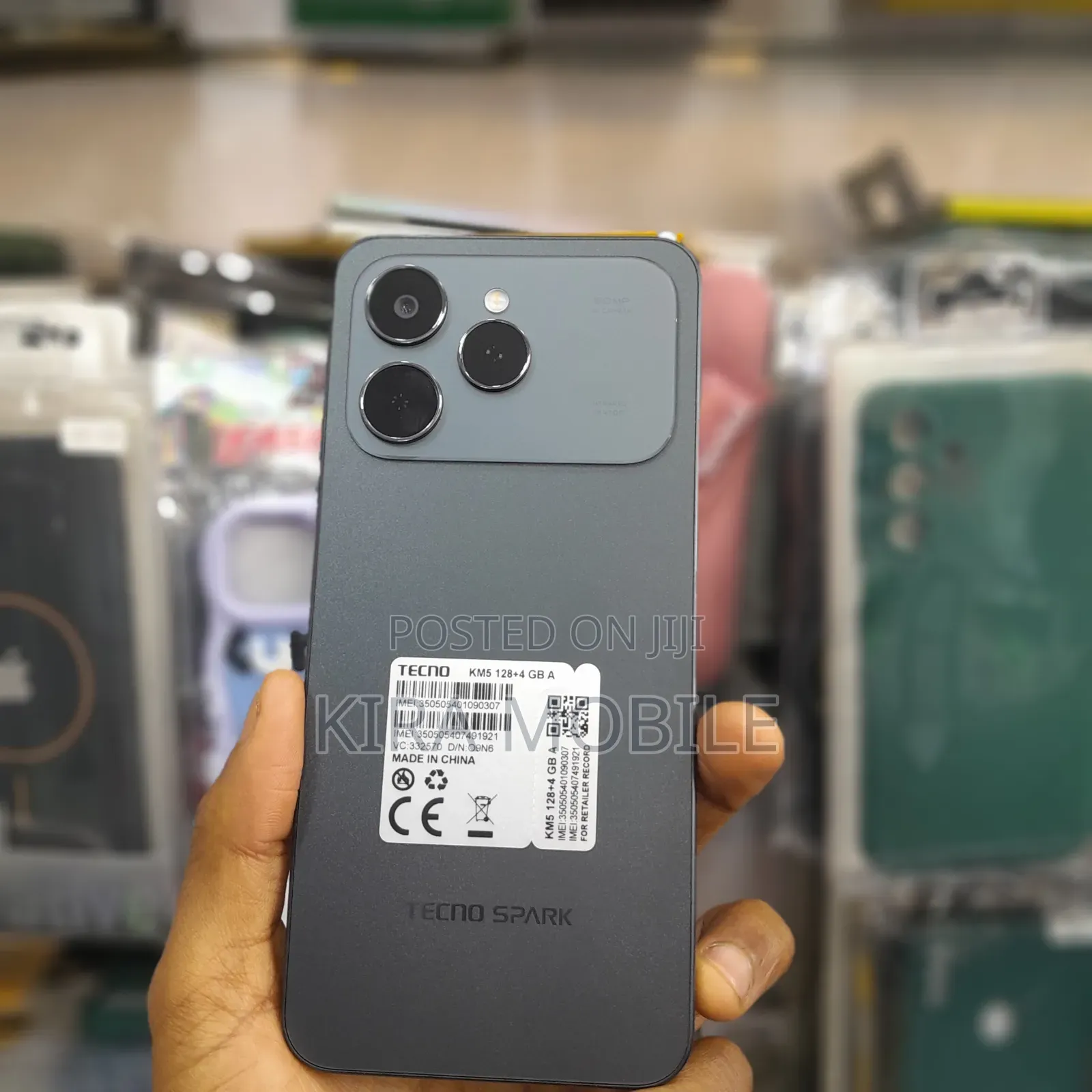 New Tecno Spark 40 128 GB Gray