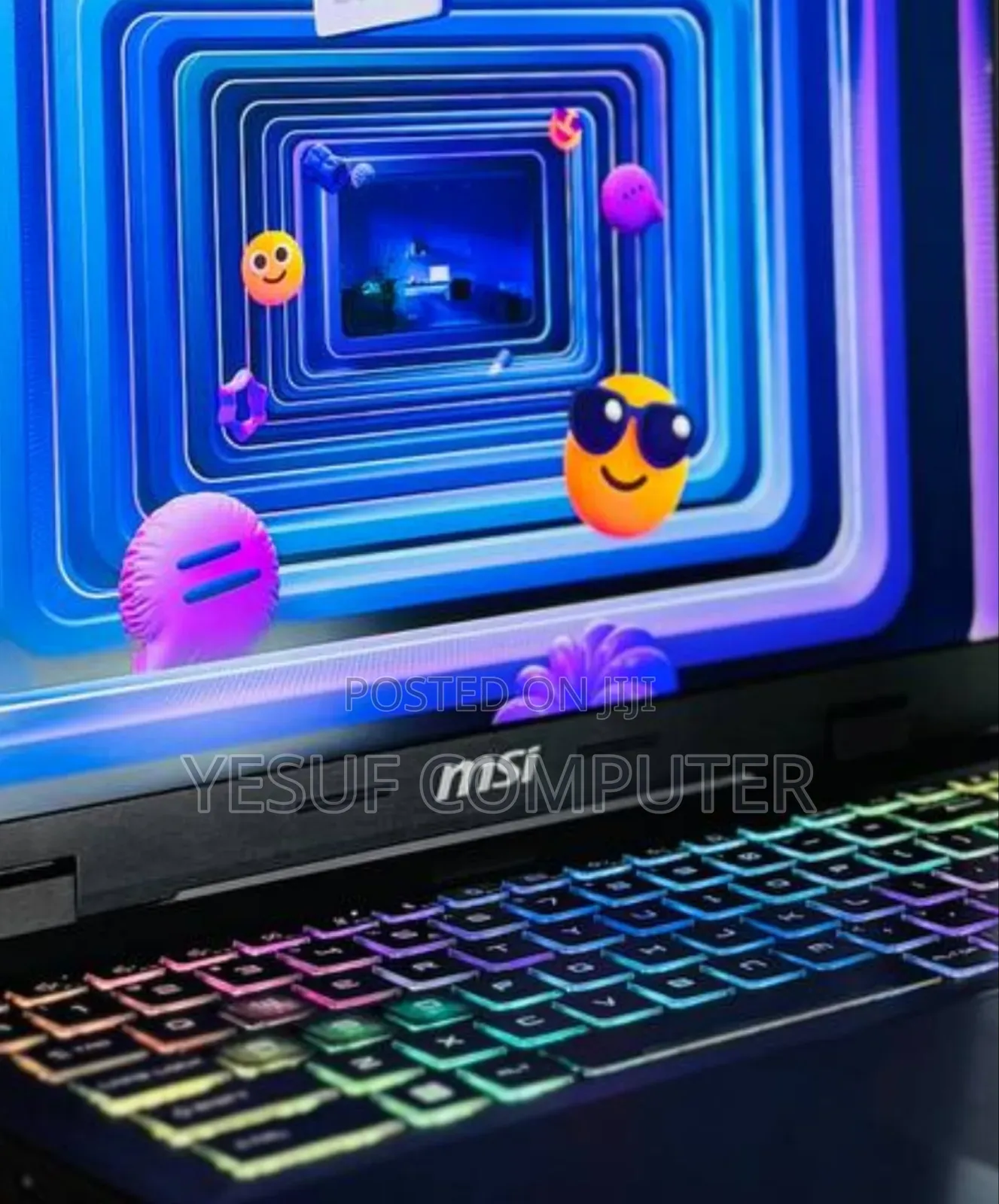 New Laptop MSI Crosshair 15 16GB AMD Ryzen 9 SSD 1T