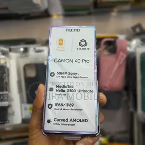 Photo - New Tecno Camon 40 Pro 256 GB Gray