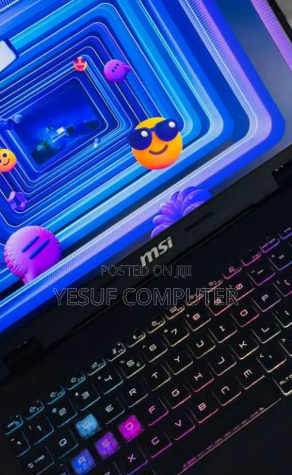 New Laptop MSI Crosshair 15 16GB AMD Ryzen 9 SSD 1T