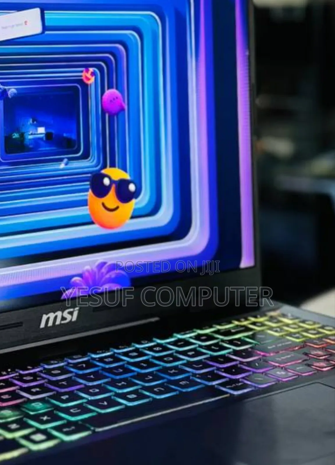 New Laptop MSI Crosshair 15 16GB AMD Ryzen 9 SSD 1T