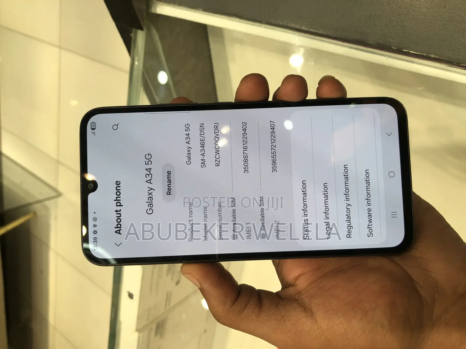 Samsung Galaxy A34 5G 128 GB Black