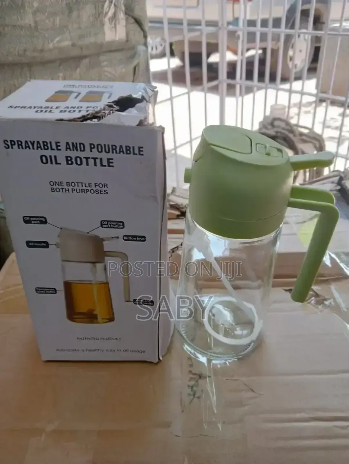 2in1 Features Oil Spray or Pour