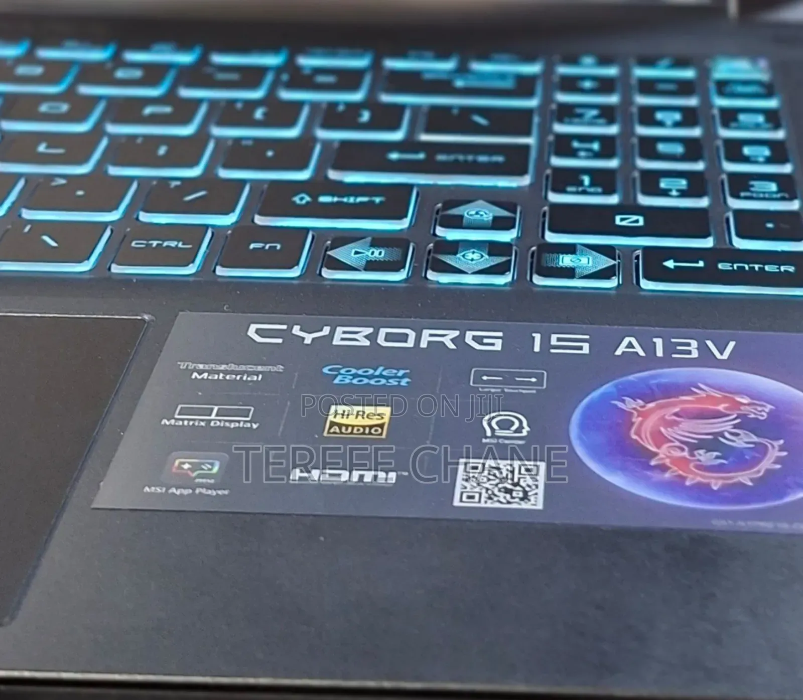 New Laptop MSI Cyborg 15 16GB Intel Core I7 SSD 512GB