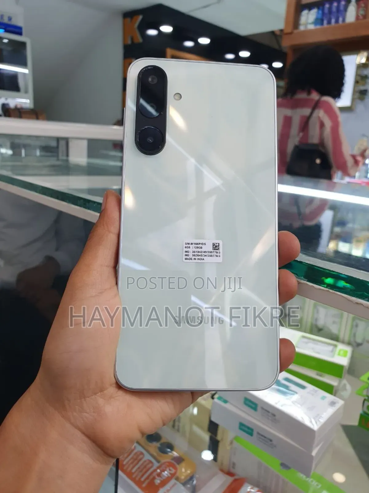 New Samsung Galaxy M16 128 GB White