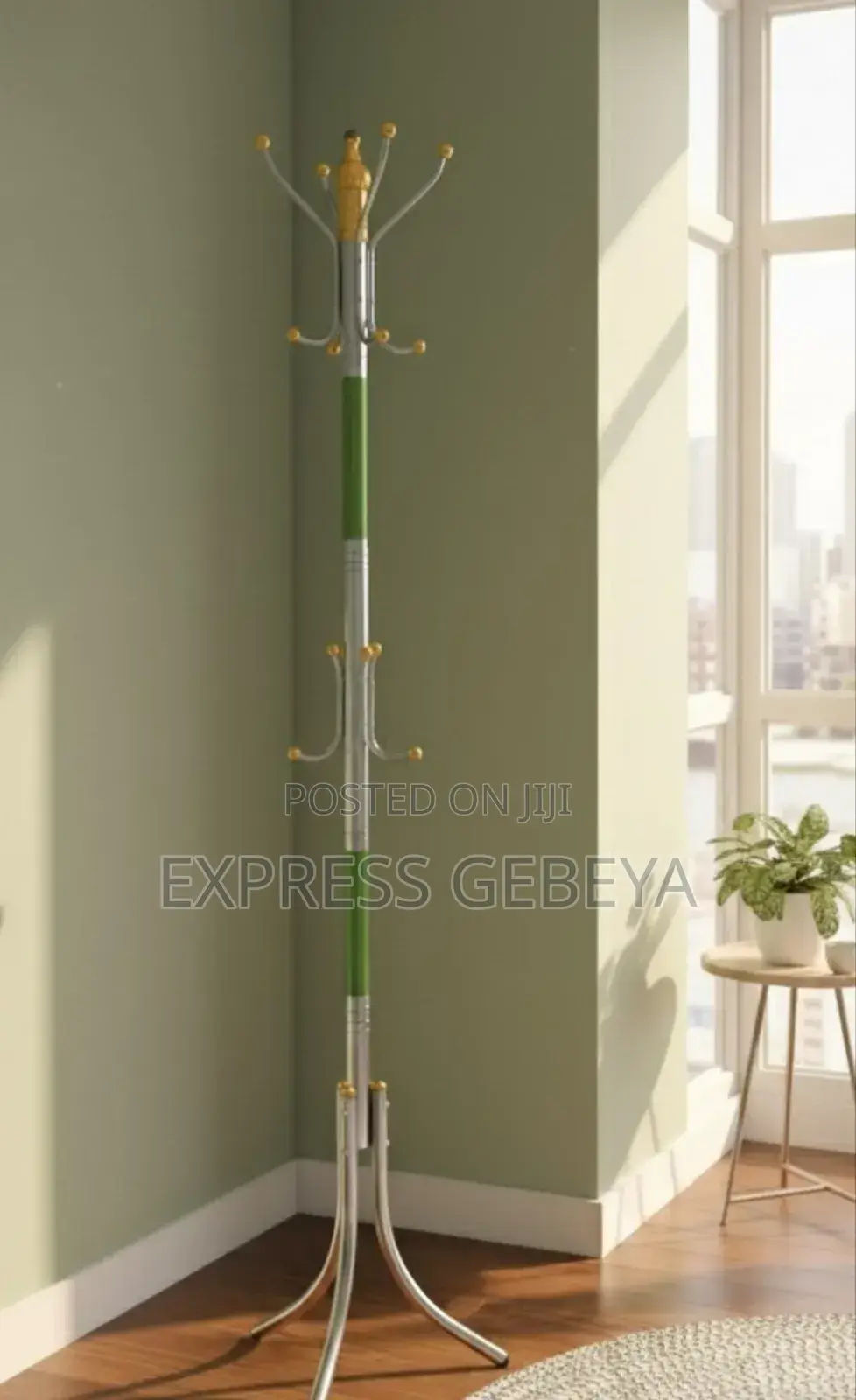 12 Hook Coat Hanging Stand
የኮት/የከረቫት/የስካርቭ፣ኮፍያ እና ቦርሳ መስቀያ