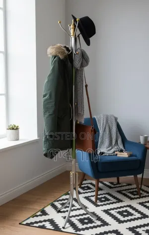 16 Hook Coat Hanging Stand
የኮት/የከረቫት/የስካርቭ፣ኮፍያ እና ቦርሳ መስቀያ