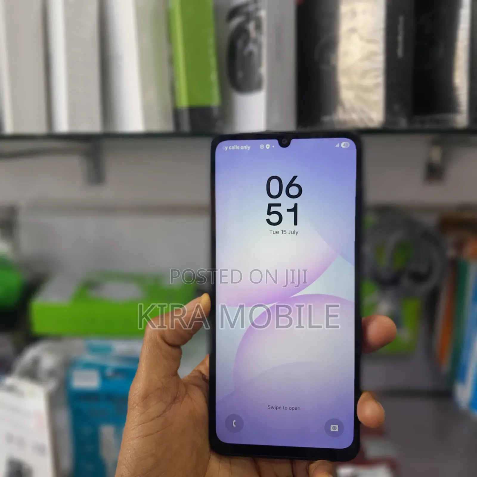 New Samsung Galaxy A07 4G 64 GB Black