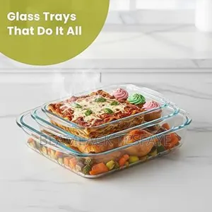 Glass Baking Dish for Oven Glass Pan for Cooking