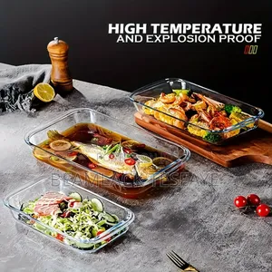 Glass Baking Dish for Oven Glass Pan for Cooking