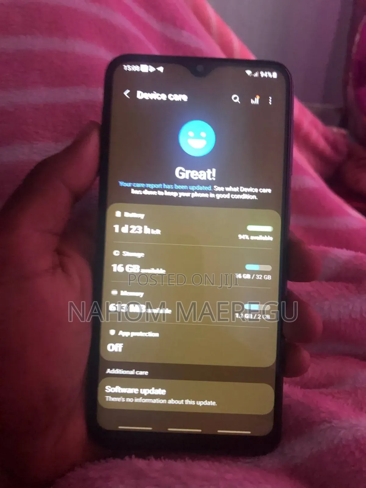 Samsung A10 32 GB Black